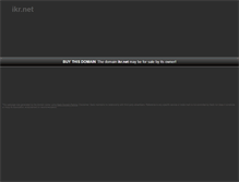 Tablet Screenshot of ikr.net
